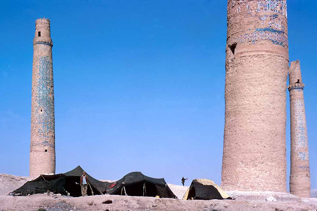 The broken minarets