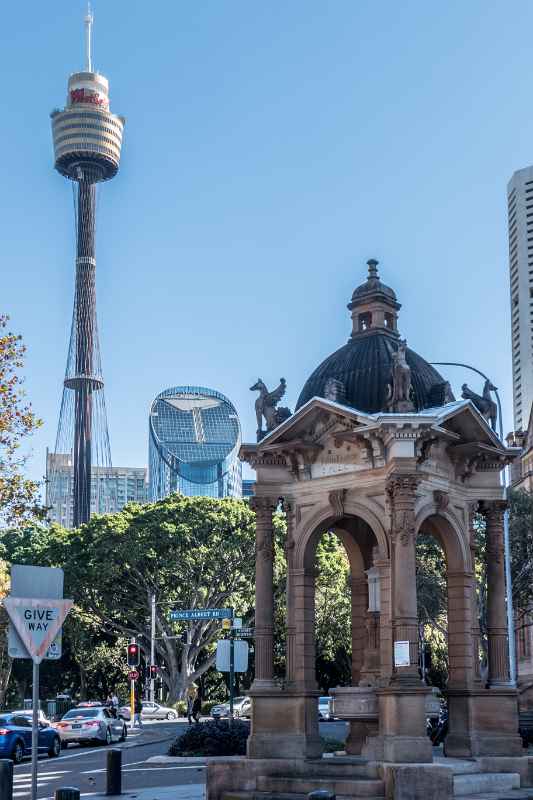 Frazer Memorial Fountain, Sydney Tower