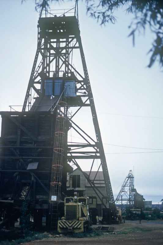 Winding tower, Hainault Mine