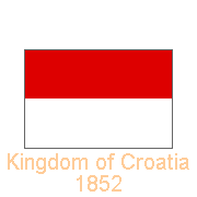 Kingdom of Croatia, 1852