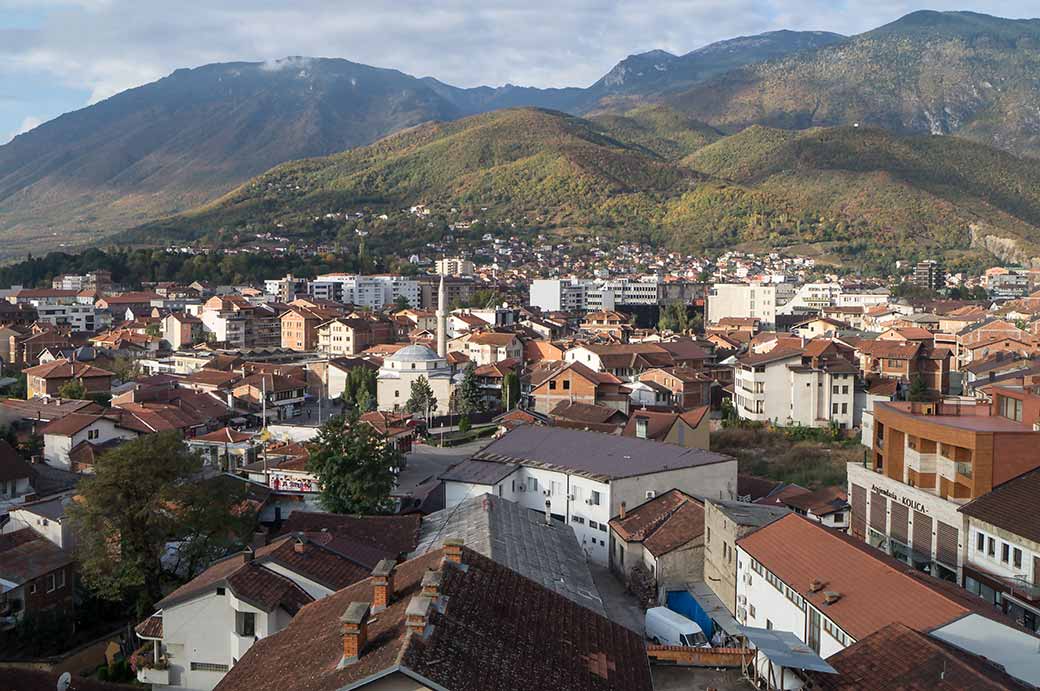 View of central Peja