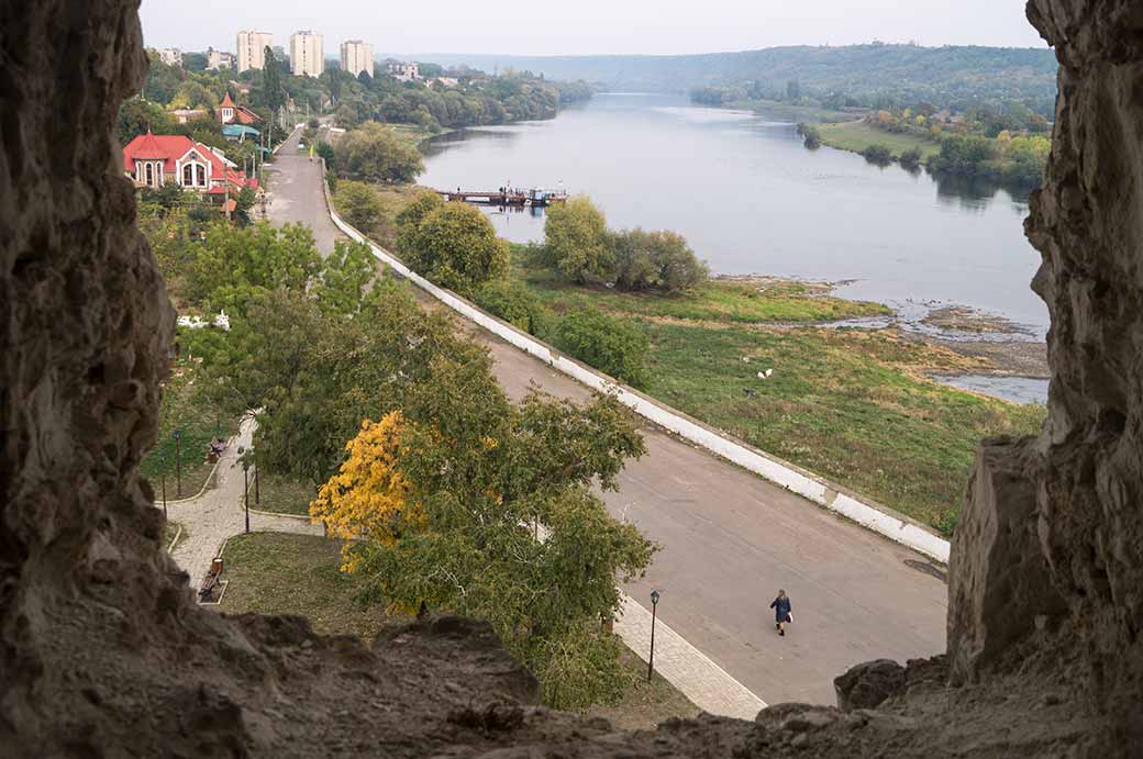 View of the Dniester river