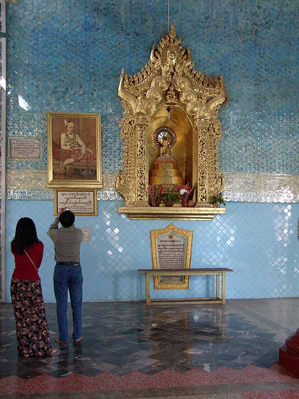Shrine and painting