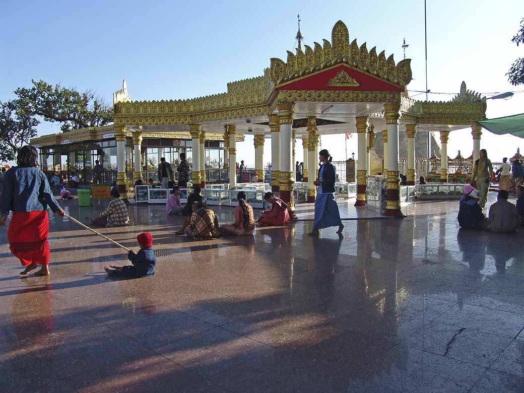 Shrine on the plaza
