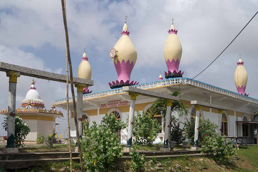 Hindu temple, Nieuw Nickerie