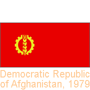 Democratic Republic of Afghanistan 1979