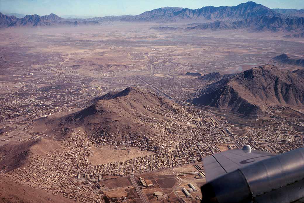 Kabul from the air