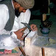 Making stone beads