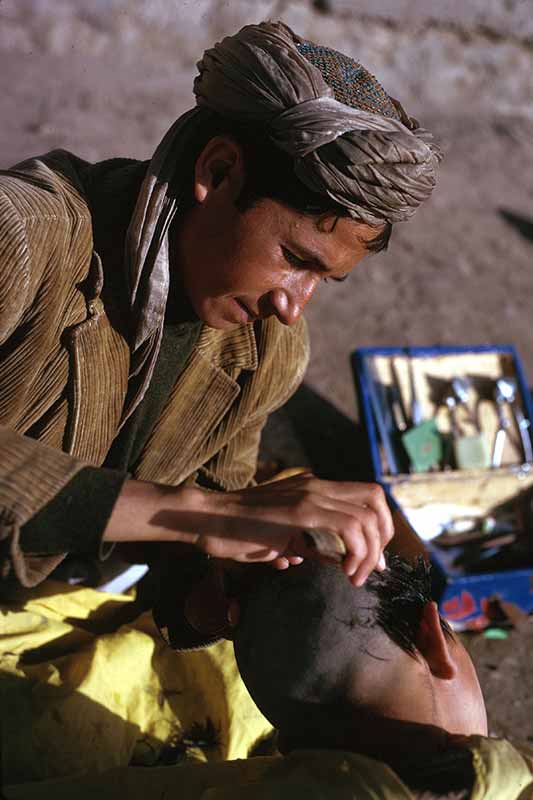 Barber in Kunduz