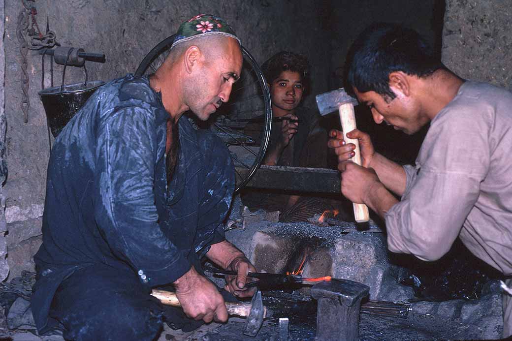 Blacksmiths at work