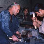 Blacksmiths at work