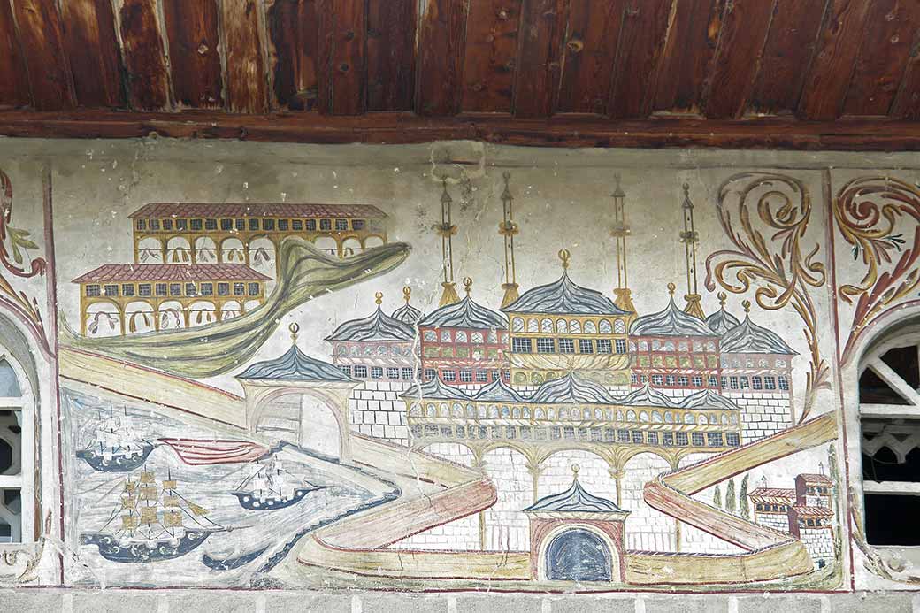 Wall paintings, Berat