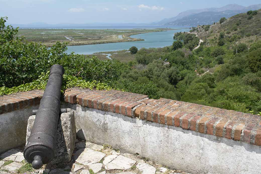 Overlooking Lake Butrint