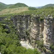 Cliffs along the Osumi