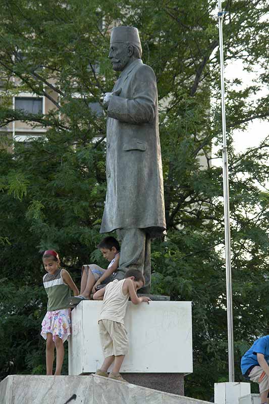 Statue in the park