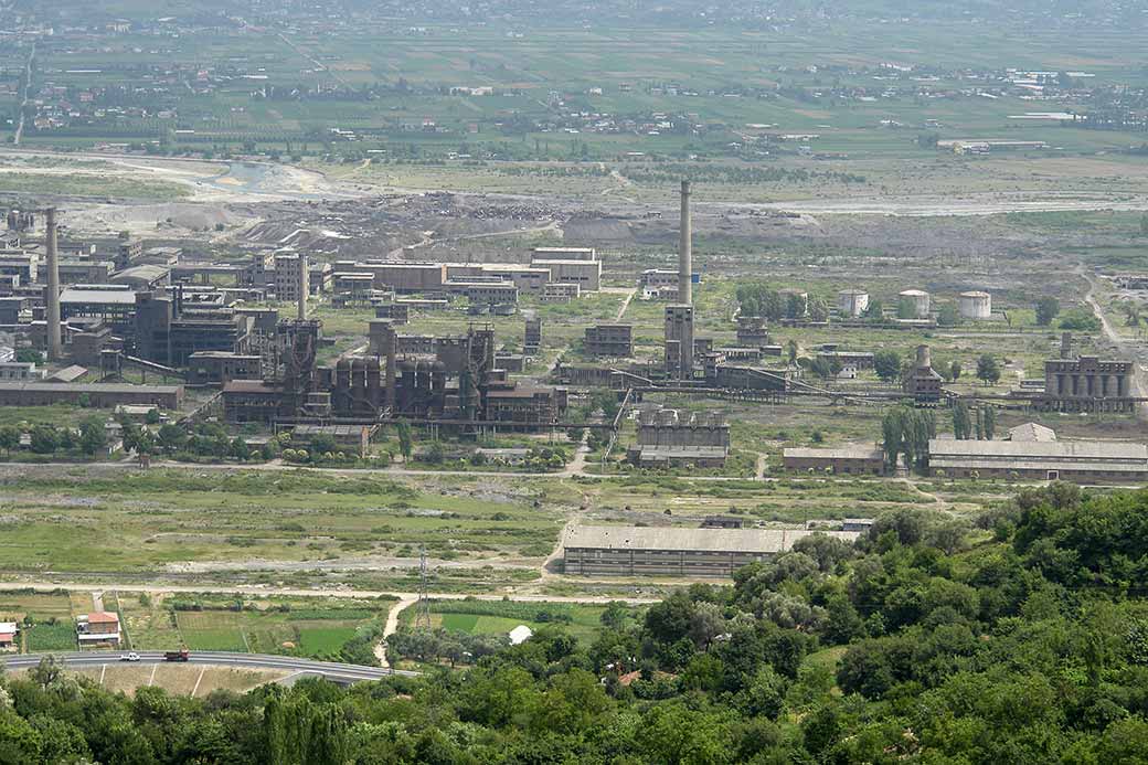 Derelict steelworks