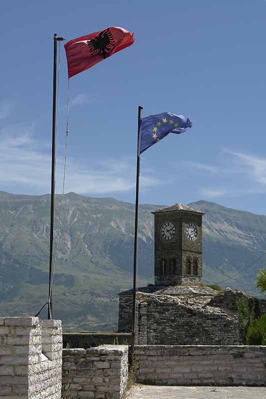 Flags from citadel