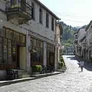 Cobbled street