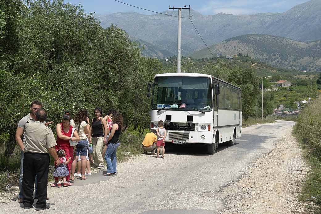 Bus passengers