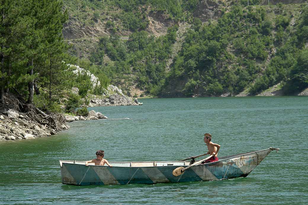 Boys in a boat