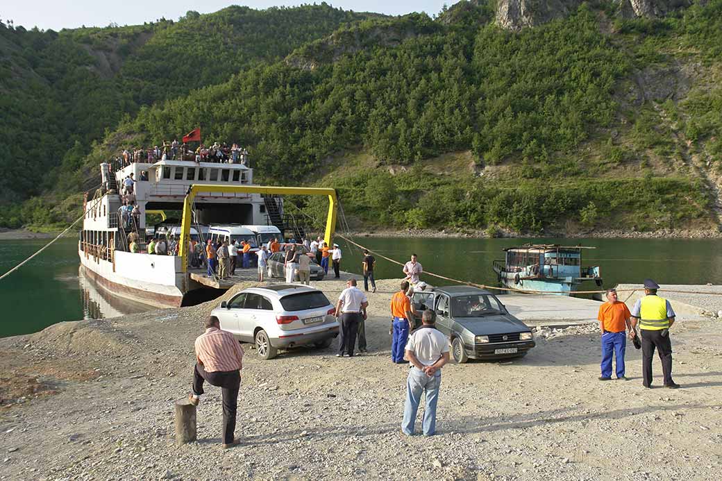 Ferry at Bregluma