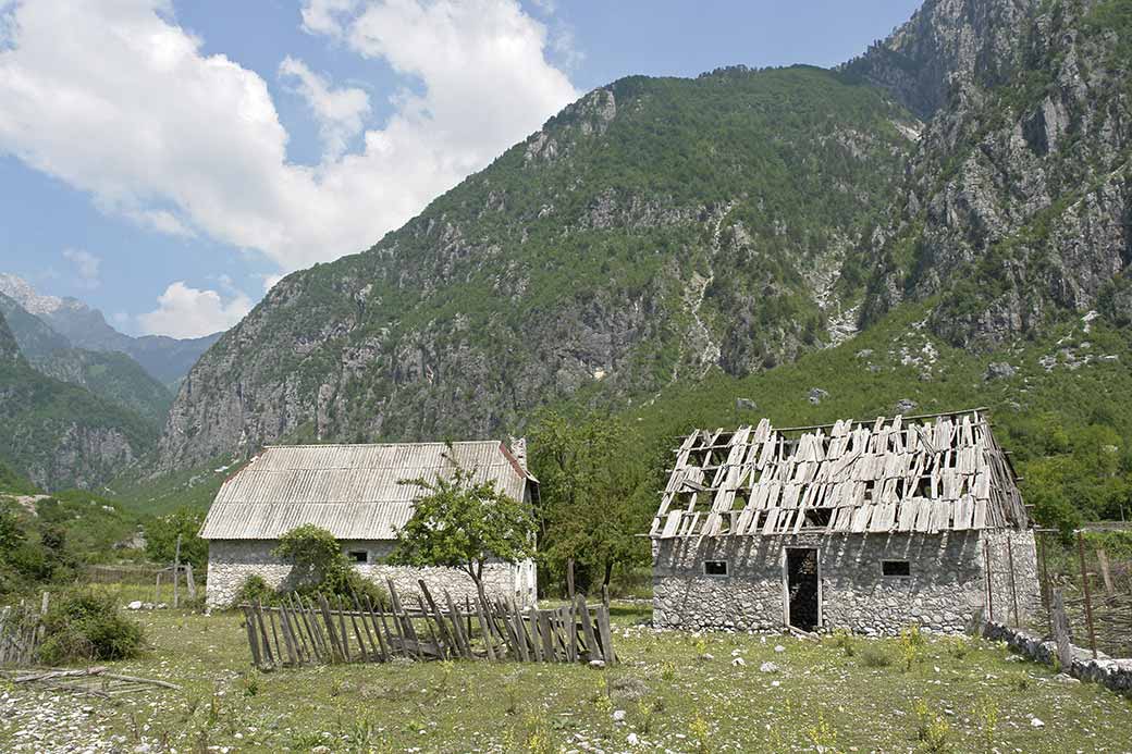 Derelict houses