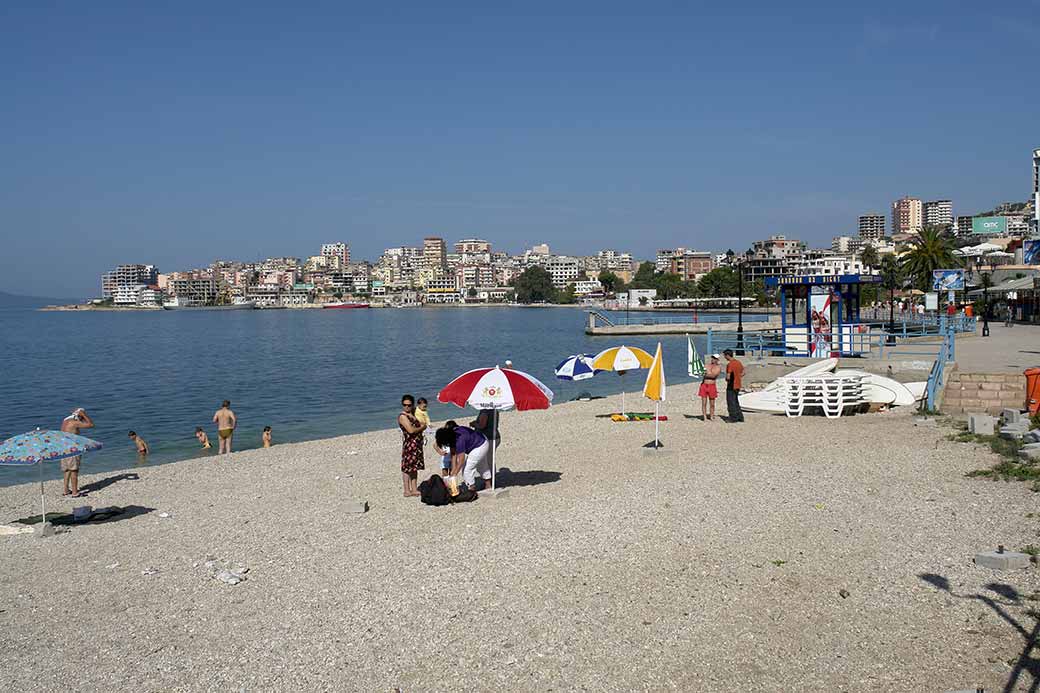 Saranda beach