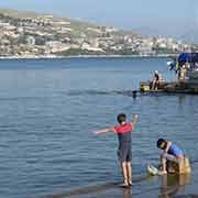 Fishing in the bay