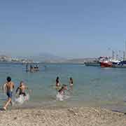 Children on the beach