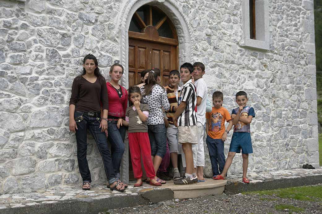 Children at the church