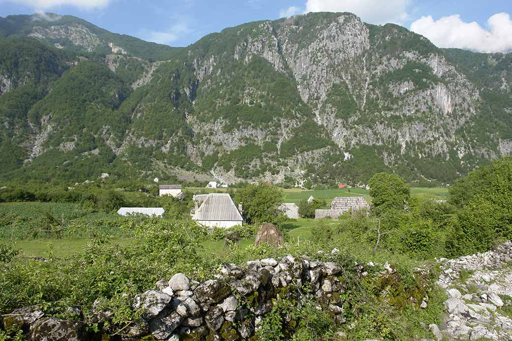 Farm houses near Theth