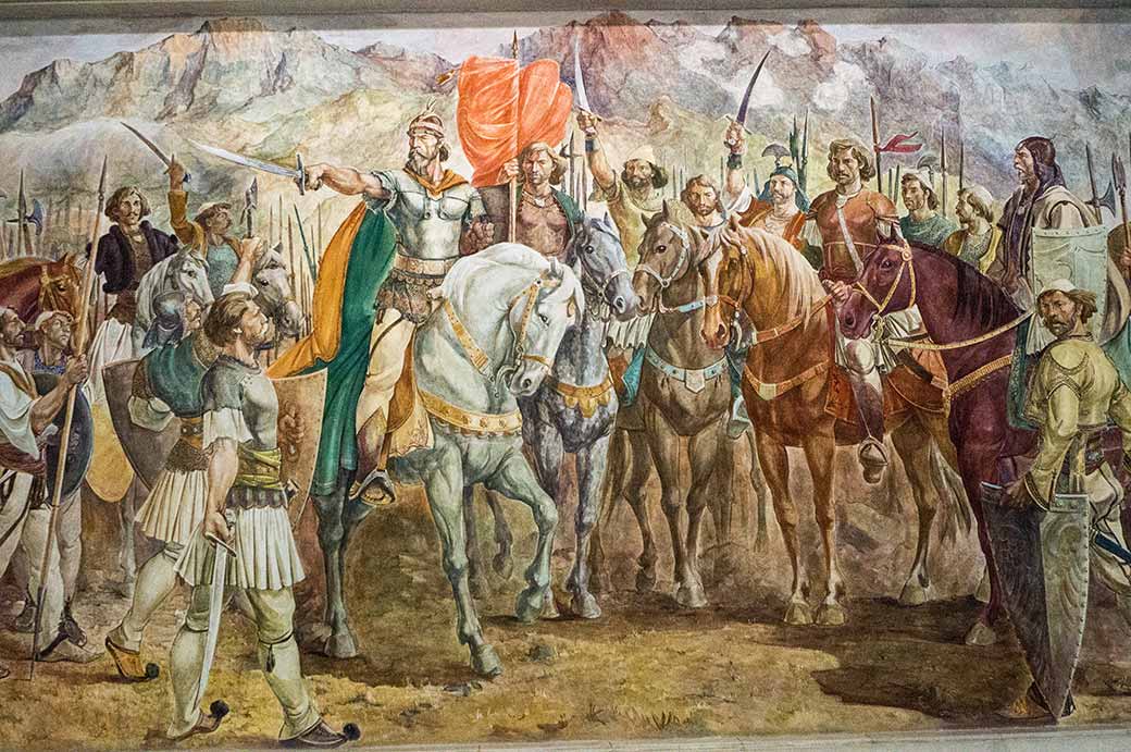 Skanderbeg painting