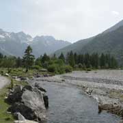 The Valbona river