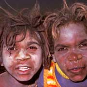 Two Warlpiri boys