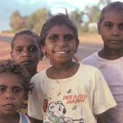 Four girls from Ntaria