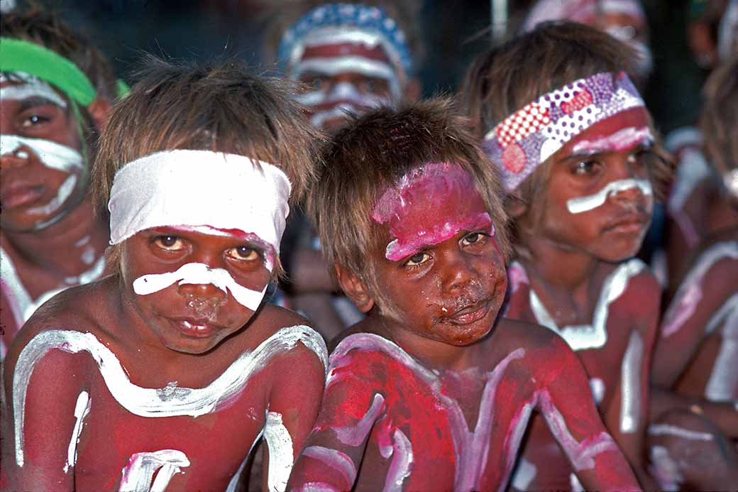 Three Warlpiri brothers