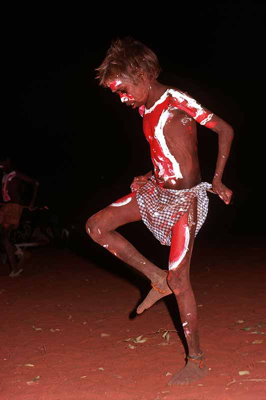 Warlpiri solo dancer