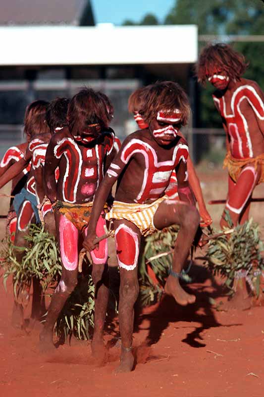 Boys dancing