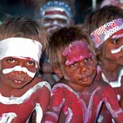 Three Warlpiri brothers