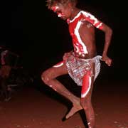 Warlpiri solo dancer