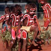 Boys dancing