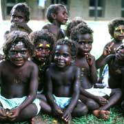 Tiwi kids at school