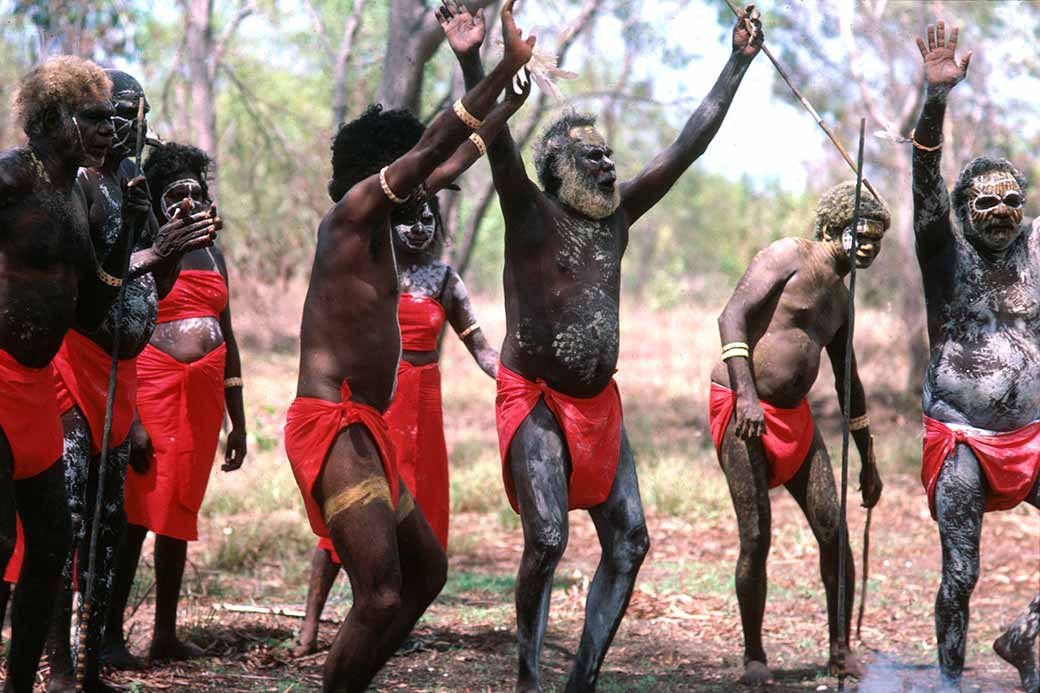 Tiwi dancers