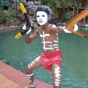 Young Aboriginal dancer