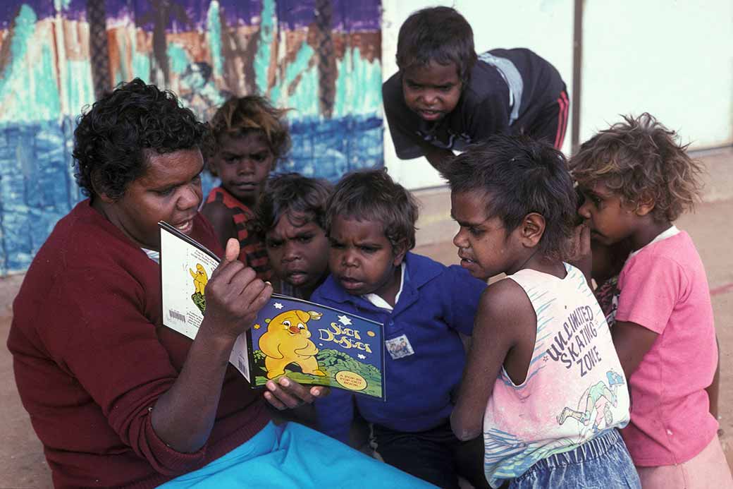 Reading to children