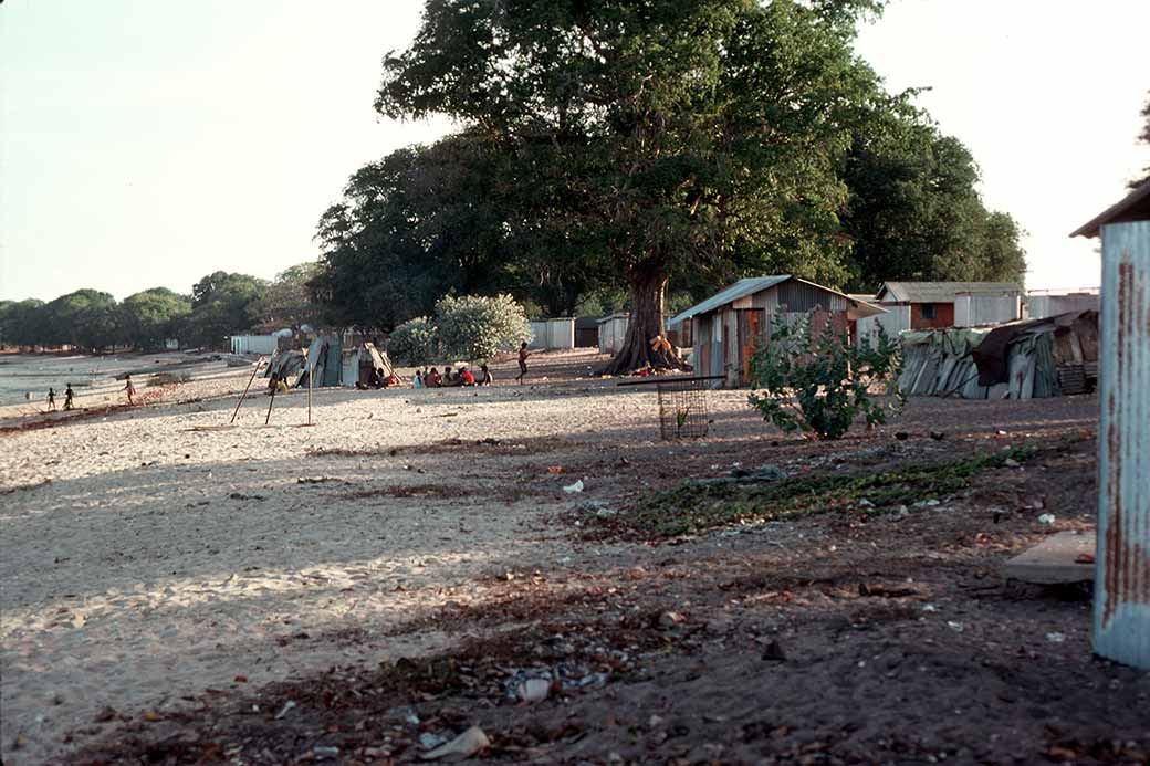 Houses on the beach