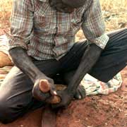 Finishing a boomerang