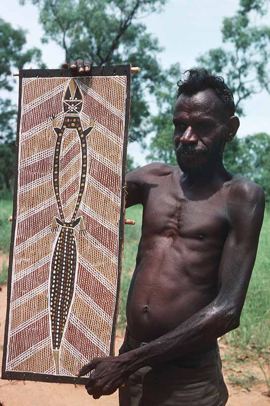 Bark painting