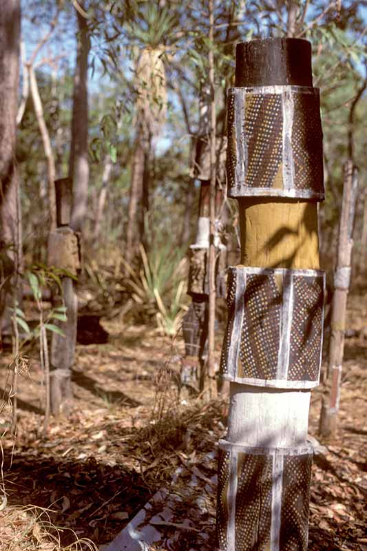 Funerary poles