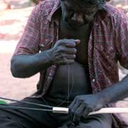 Making a fish spear